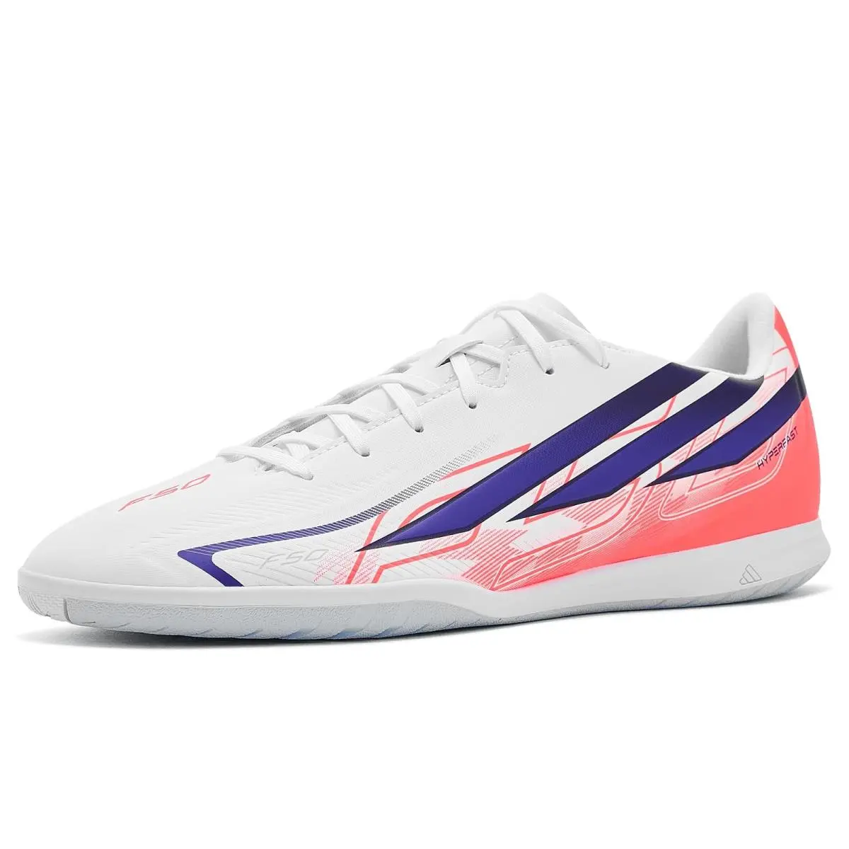 Adidas shoes - White/Solar Purple/Solar Turbo 6