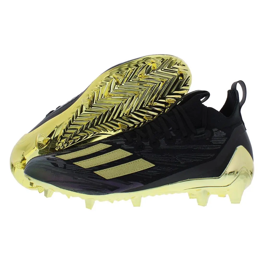 Adidas Adizero Primeknit Mens Shoes - Core Black/Gold Metallic/Core Black, Main: Black