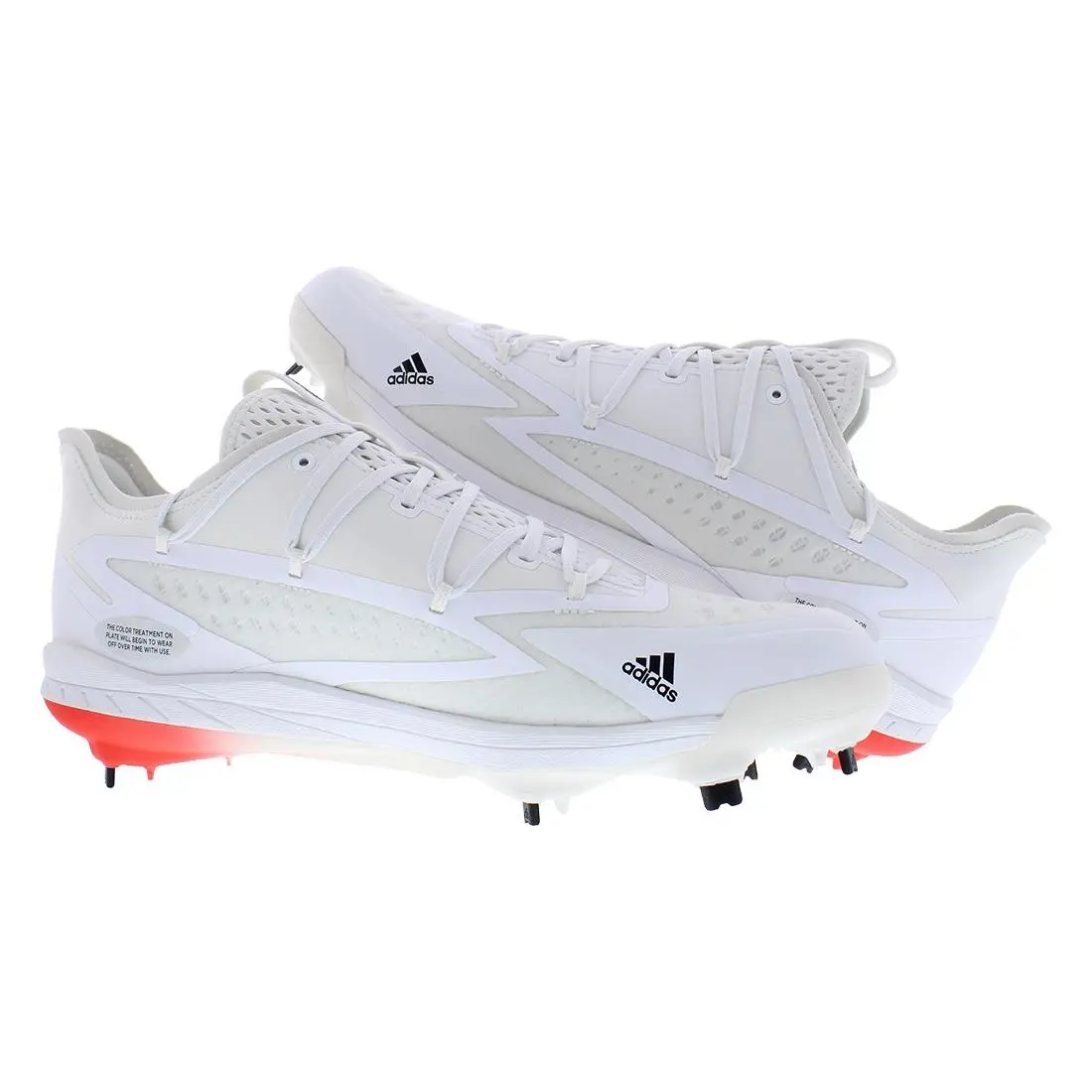 Adidas shoes - Footwear White/Core Black/Solar Red, Main: White 4