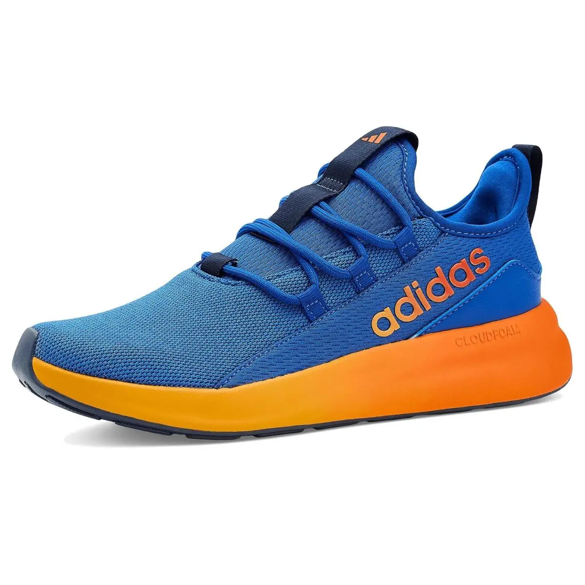 Children Unisex Shoes  Kids Lite Racer Adapt 8.0 Little Kid/big Kid Team Royal Blue/Orange/Crew Yellow by Adidas