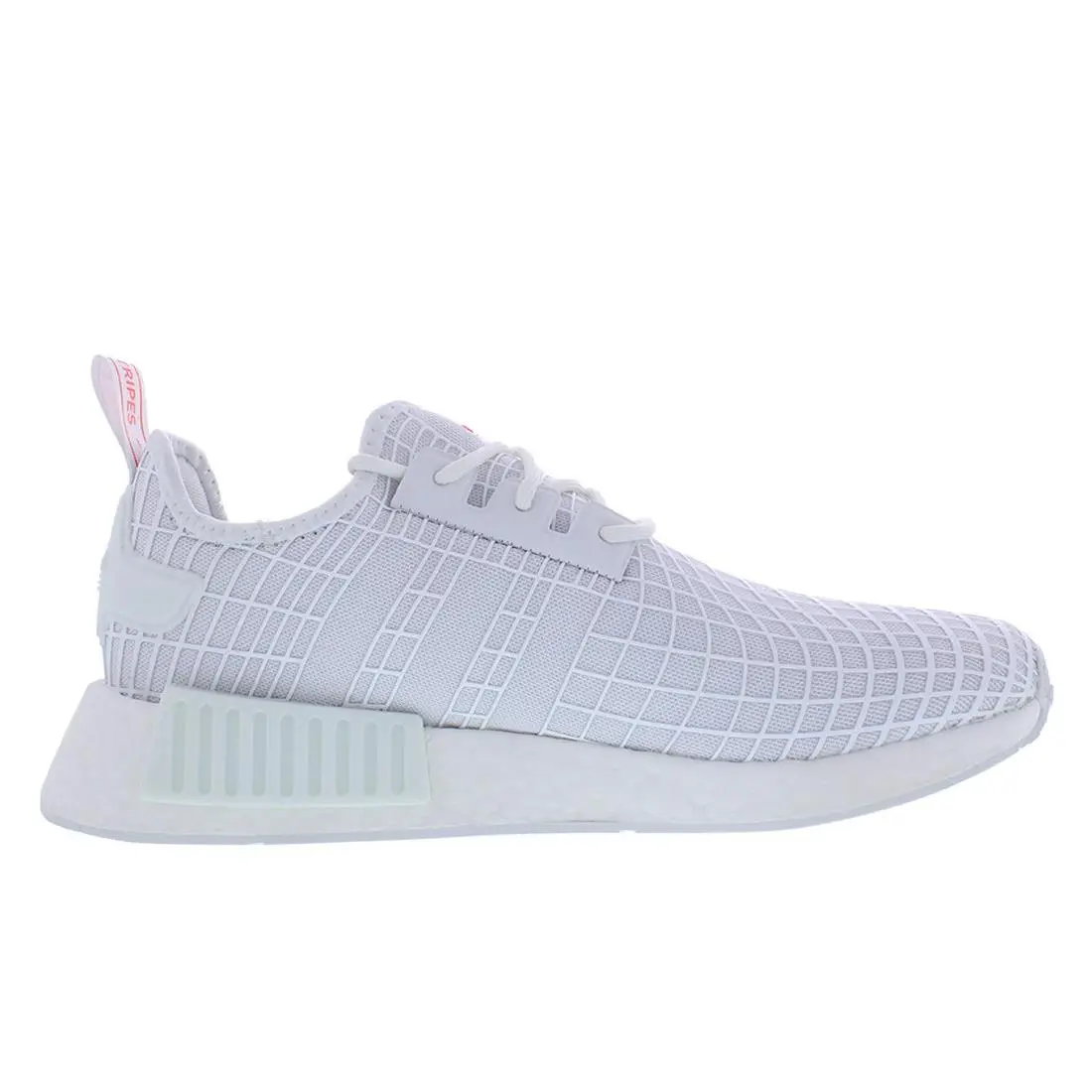 Adidas shoes - Cloud White/Cloud White/Solar Red, Main: White 1