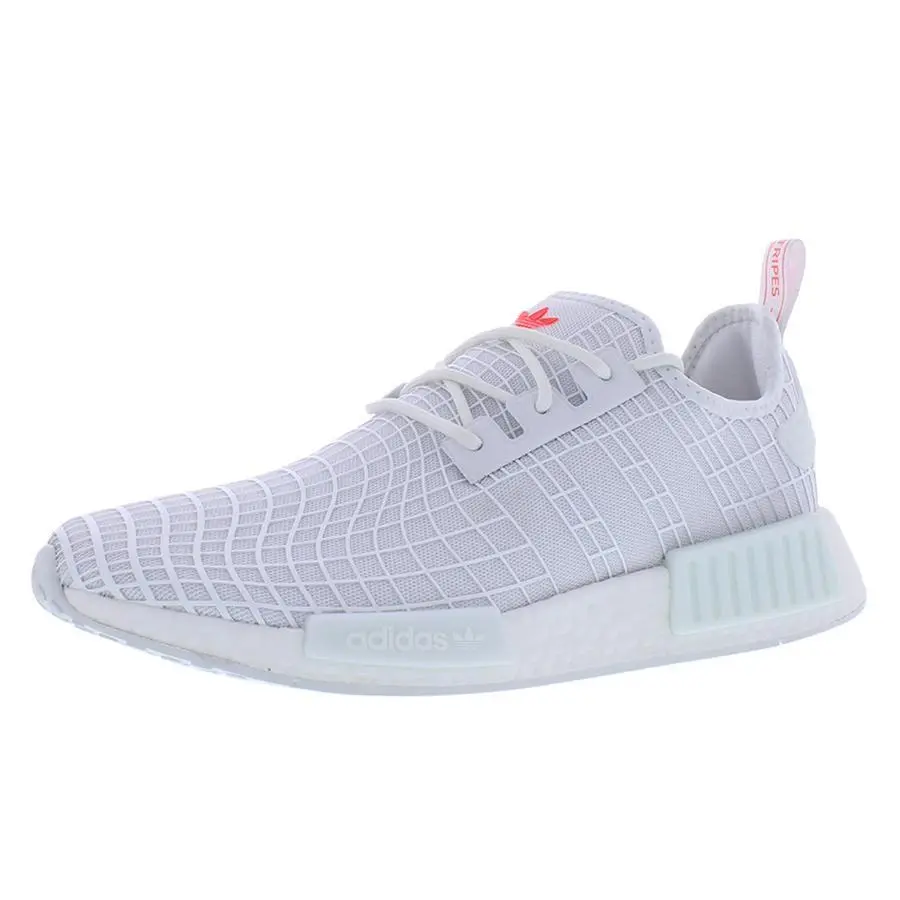 Adidas shoes - Cloud White/Cloud White/Solar Red, Main: White 3
