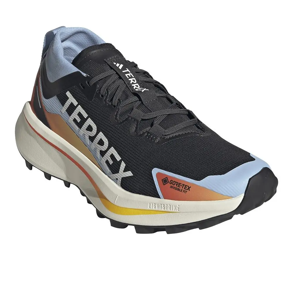 Adidas shoes - adidas Terrex Agravic Gtx Trail Running - JQ9158 - Black, Blue, Orange 8
