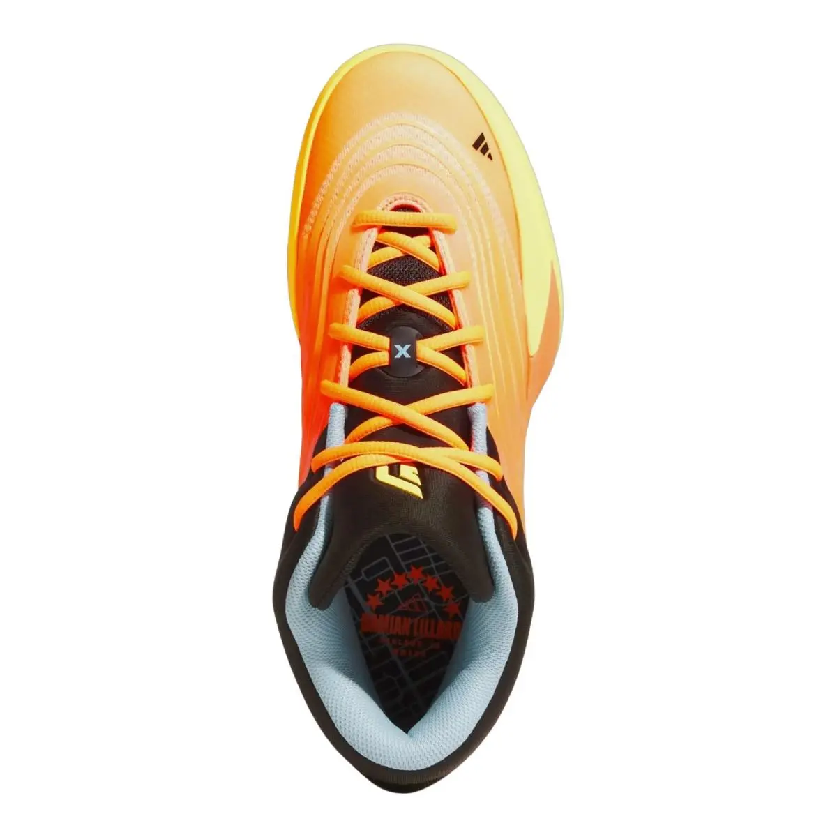 Adidas shoes - ADIDAS Dame 10 All Star - JQ9467 JP6089 - Lucid Orange/Ice Tangerine/Icey Blue 0