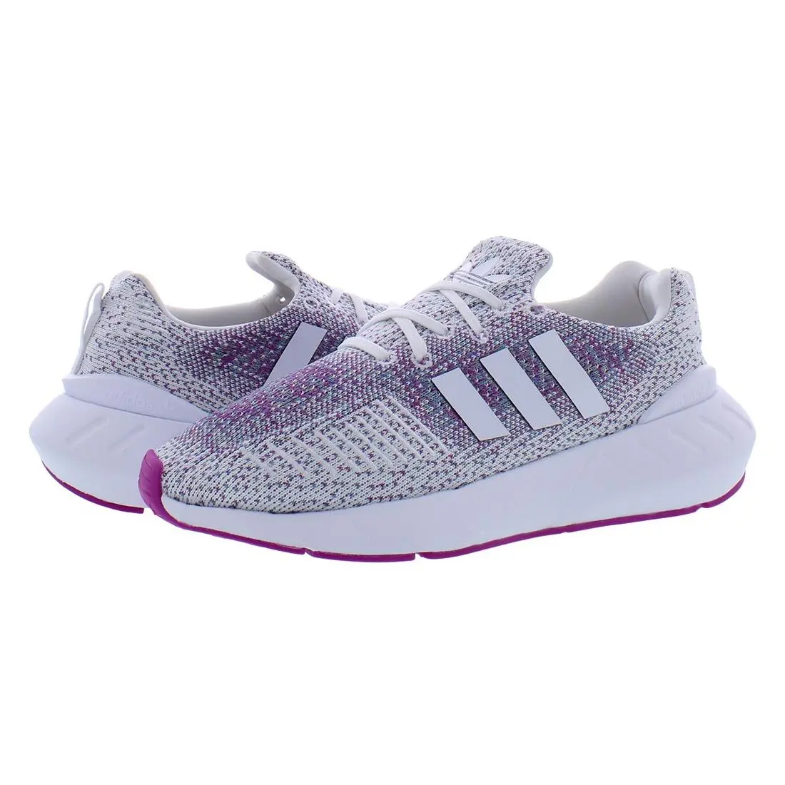 Adidas shoes - White/Purple, Main: White 4
