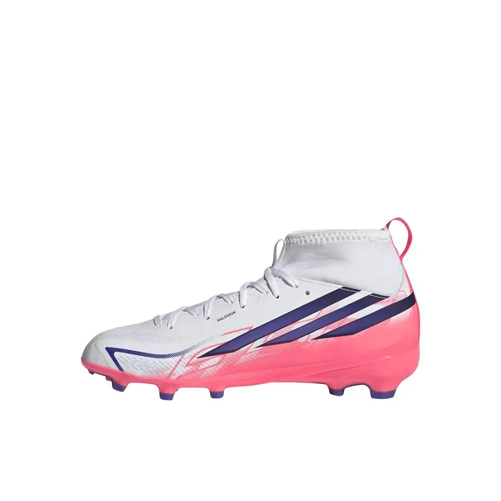 Adidas shoes - adidas F50 Hyperfast League Mid Firm Ground Soccer Cleats - SB1158-KK1316 - White 1