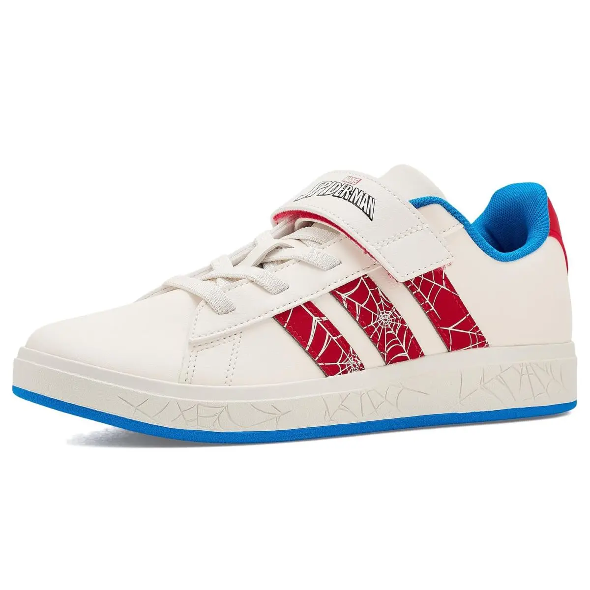 Adidas Kids Marvel Spider-man Grand Court Shoes Little Kid/big Kid
