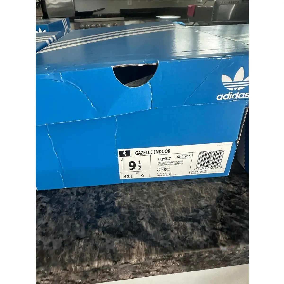 Adidas shoes - adidas Gazelle - Gazelle - HQ9017 - White 8