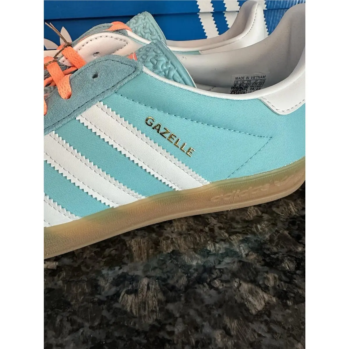 Adidas shoes - adidas Gazelle - Gazelle - HQ9017 - White 0