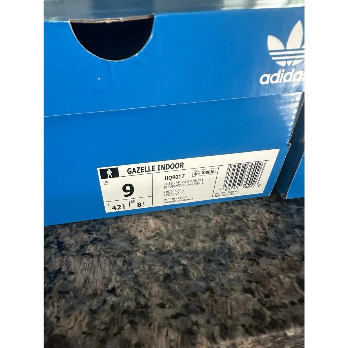Adidas shoes - adidas Gazelle - Gazelle - HQ9017 - White 23