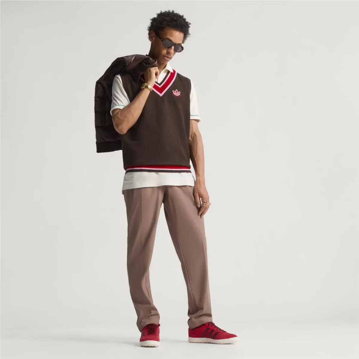 Adidas clothing - JW9862 - JW9862 - Dark Brown 8