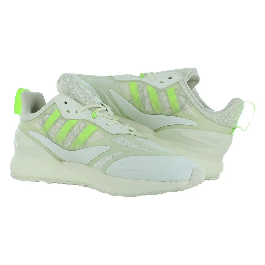 Adidas shoes - White Tint/Signal Green/Grey Two, Main: White 1