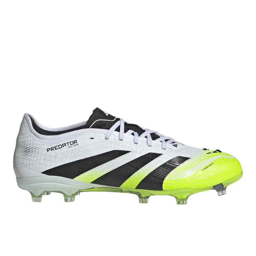Predator Pro Firm Ground Mens White Sneakers Athletic Shoes JI1195 by Adidas