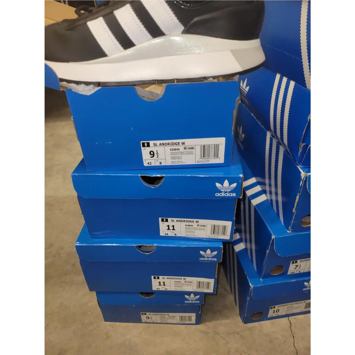 Adidas shoes - adidas SL Andridge - Andridge - EG6845 - Black 4