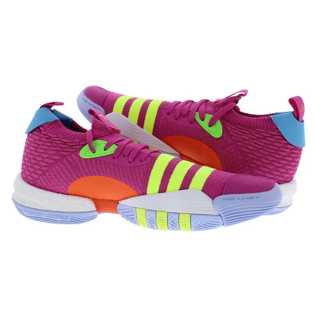 Adidas shoes - Lucid Fuchsia/Solar Yellow/Bright Cyan, Main: Pink 1