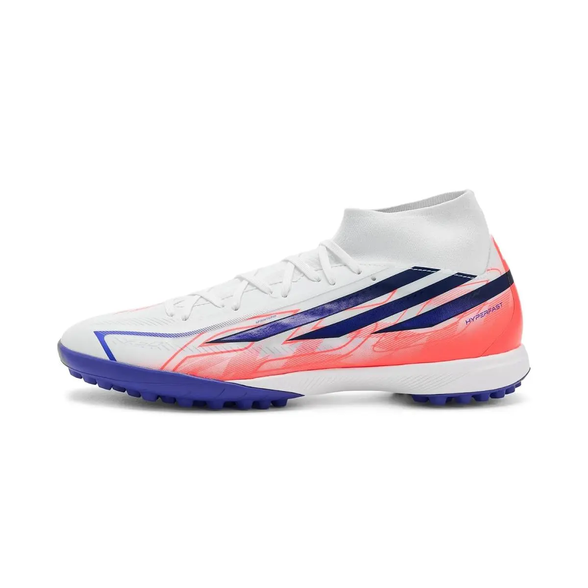Adidas shoes - White/Solar Purple/Solar Turbo 2