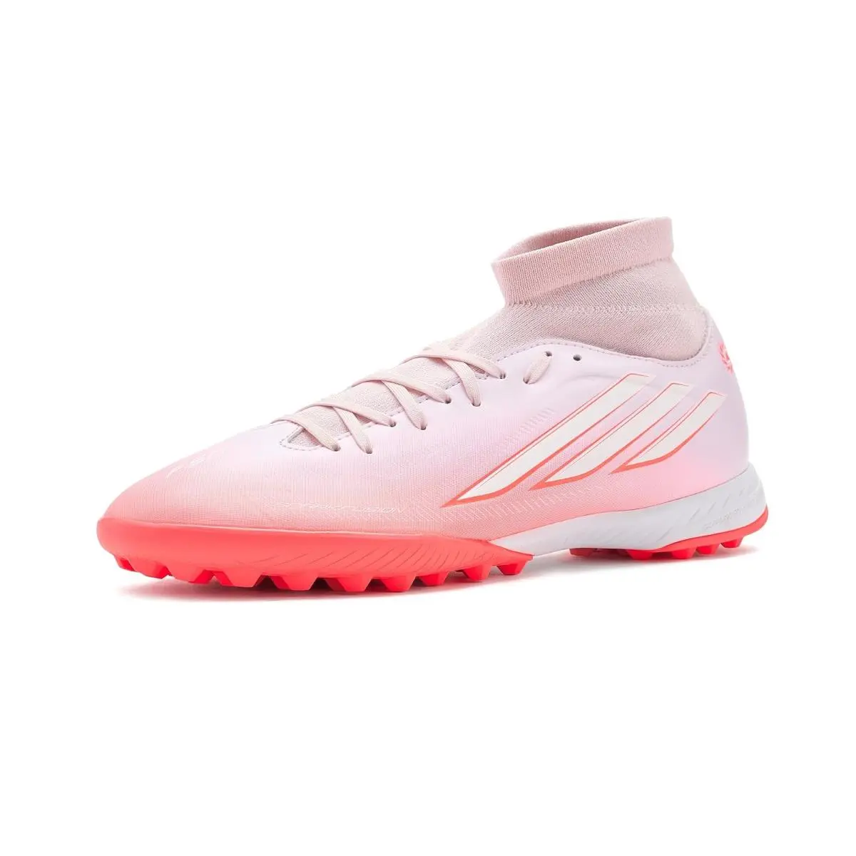 Woman`s Shoes Adidas F50 Sparkfusion Club Mid Top Turf Soccer Cleats