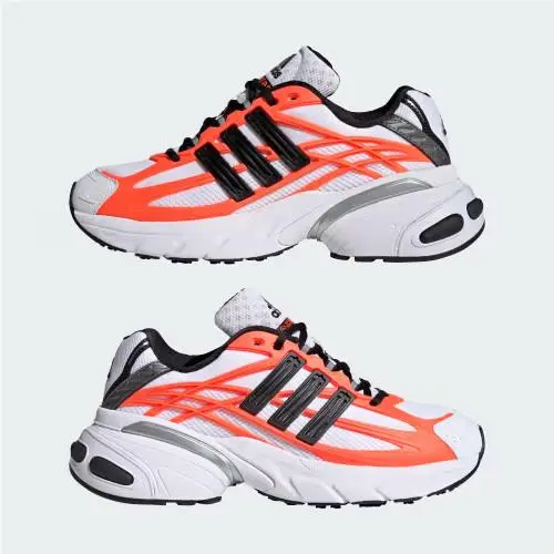 Adidas shoes - Cloud White / Core Black / Solar Orange 16