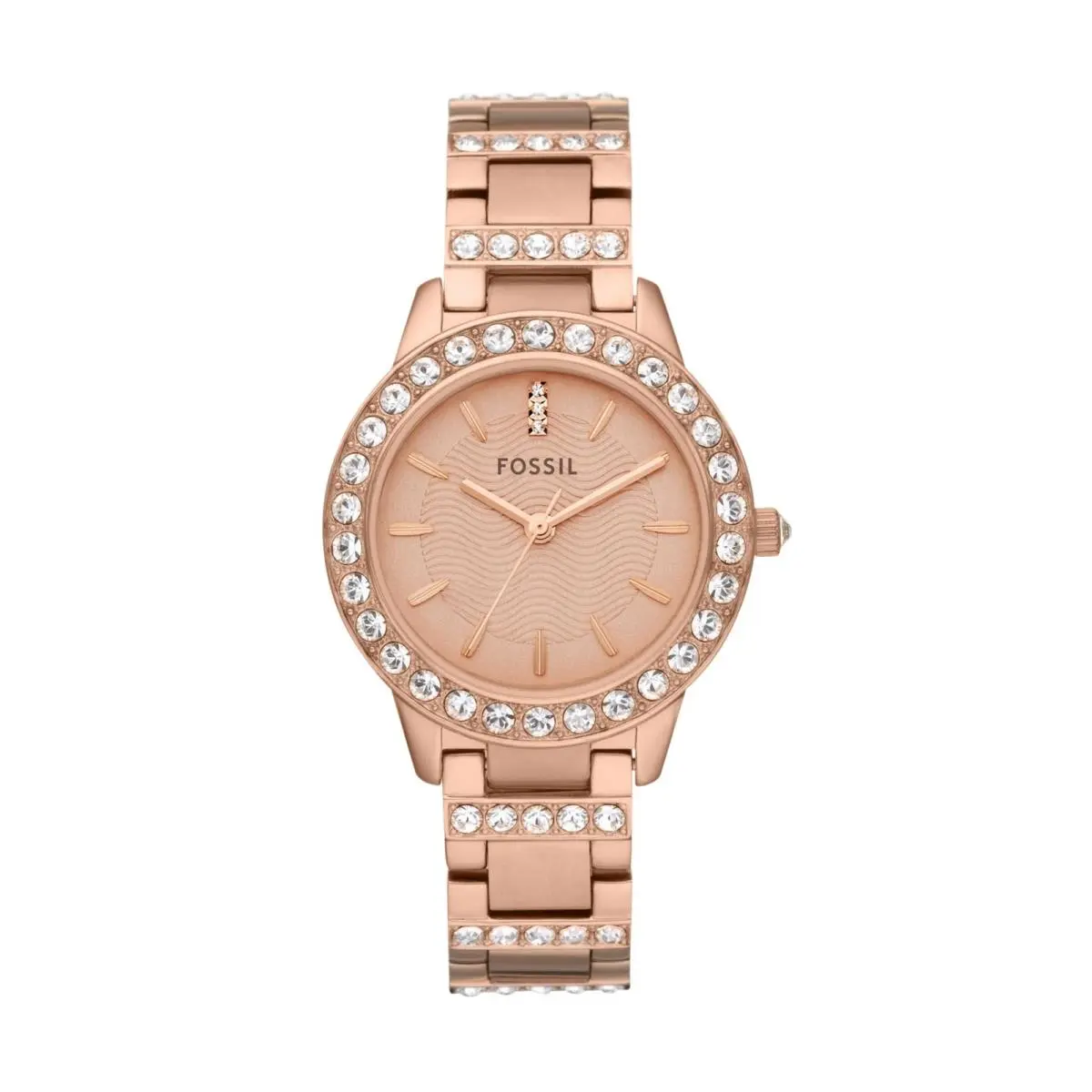 Women`s Watch Jesse Quartz Stainless Steel Standard Rose Gold by Fossil