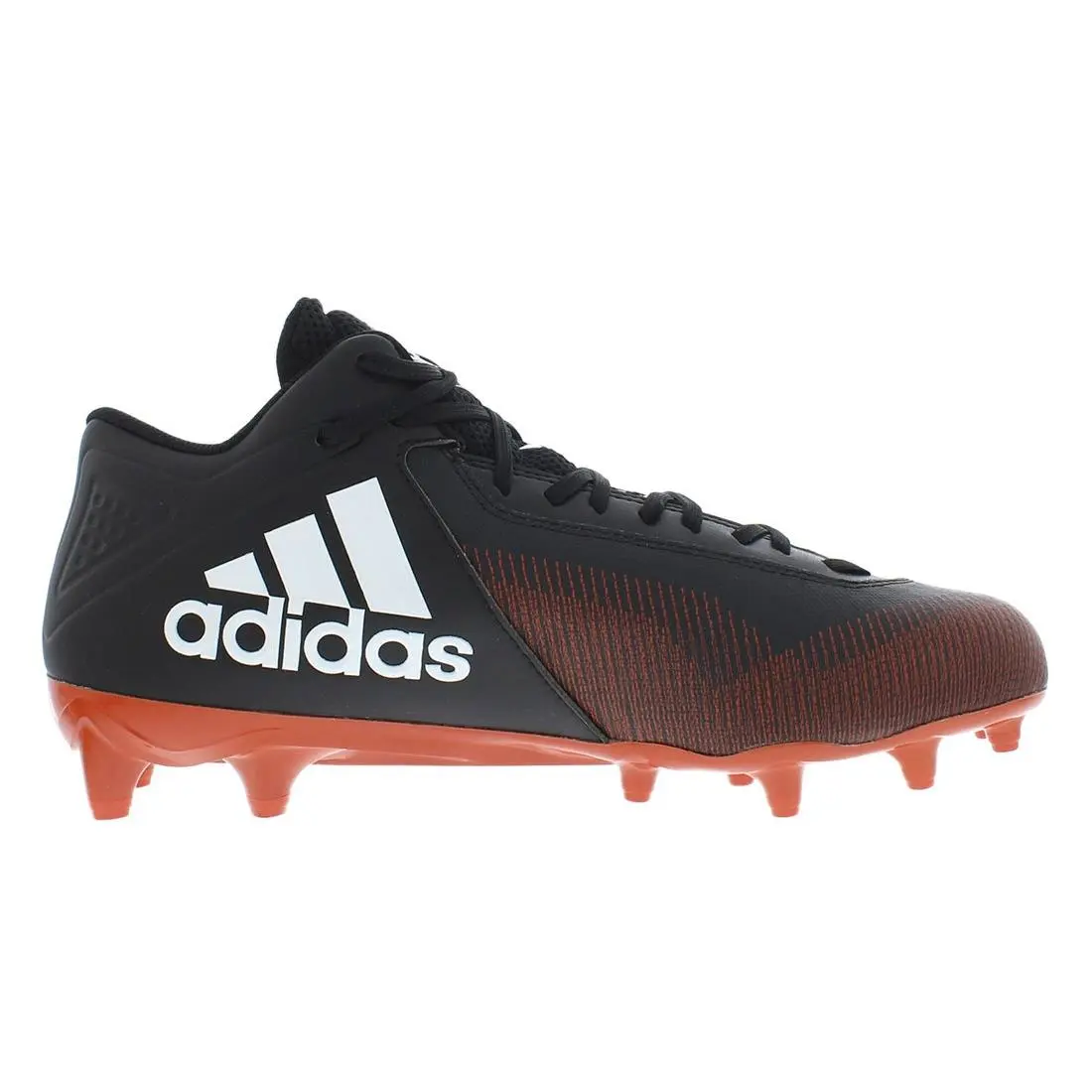 Adidas shoes - Black/White/Orange, Main: Black 1