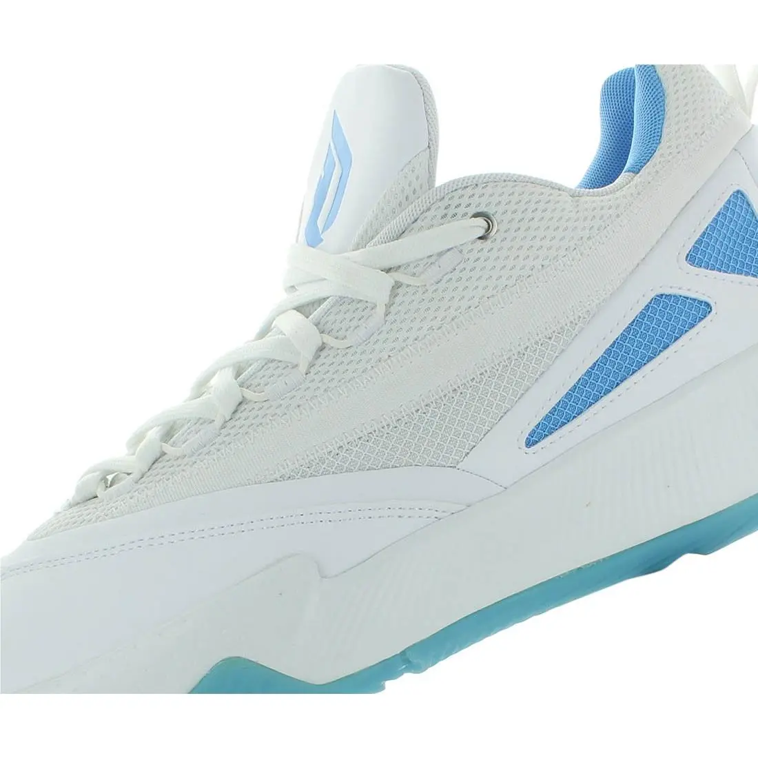 Adidas shoes - White/Blue Burst/Silver Metallic, Main: White 4