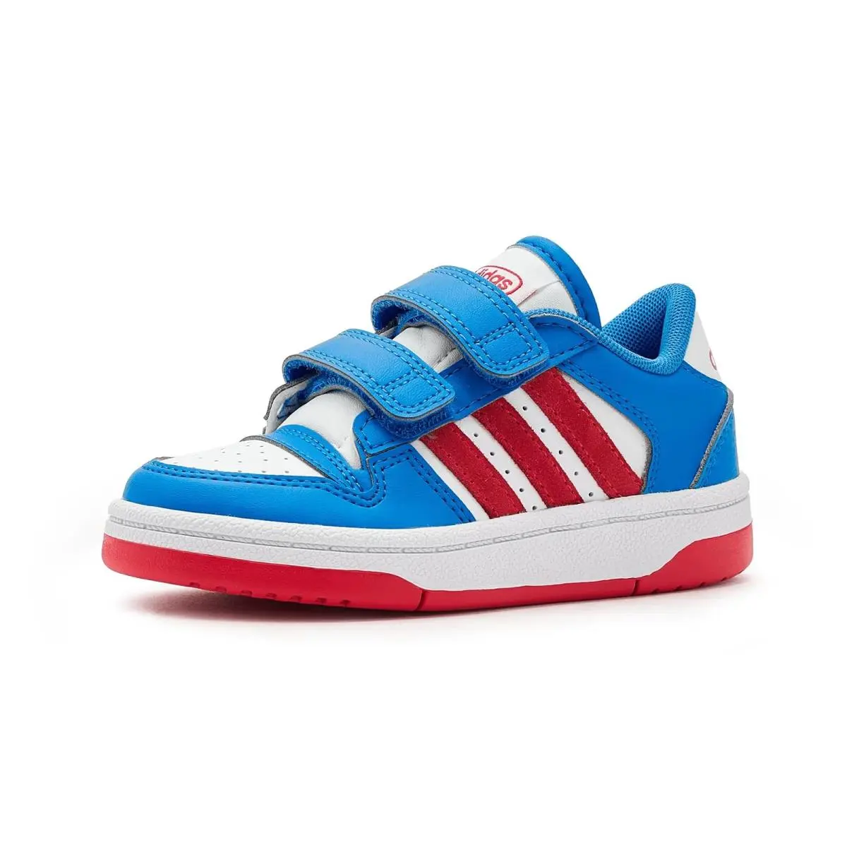 Children Unisex Shoes  Kids Break Start Shoes Toddler/little Kid/big Kid Lucid Ray Blue/Pure Ruby/White by Adidas