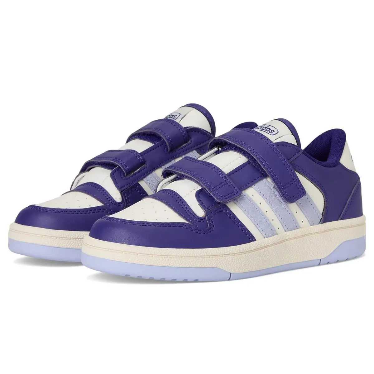 Children Unisex Shoes  Kids Break Start Shoes Toddler/little Kid/big Kid Team Collegiate Purple/Violet Tone/White by Adidas