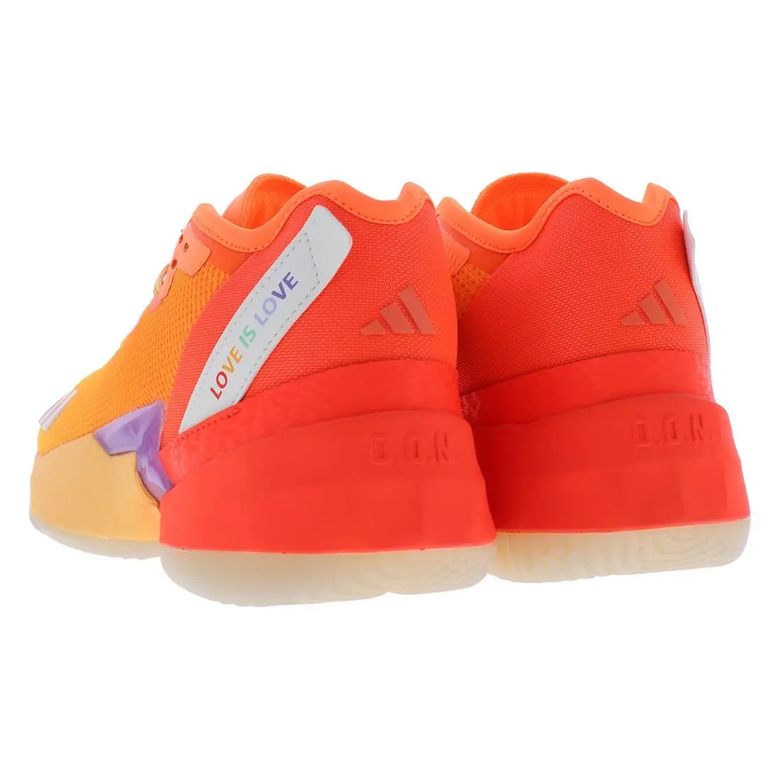 Adidas shoes - Orange/Cloud White, Full: Orange/Cloud White 2