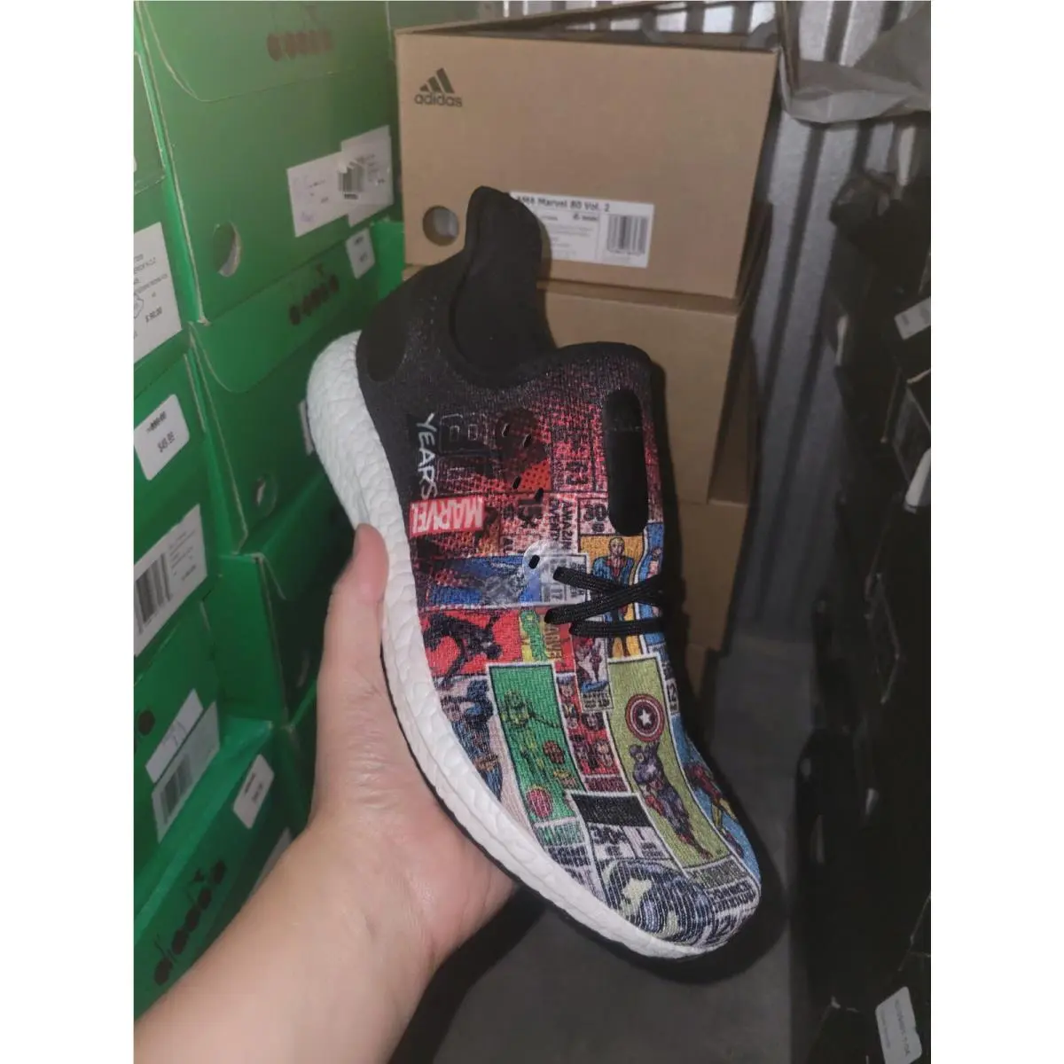 Adidas shoes - AM4 MARVEL 80 VOL .2 - FY3006 - Black 9