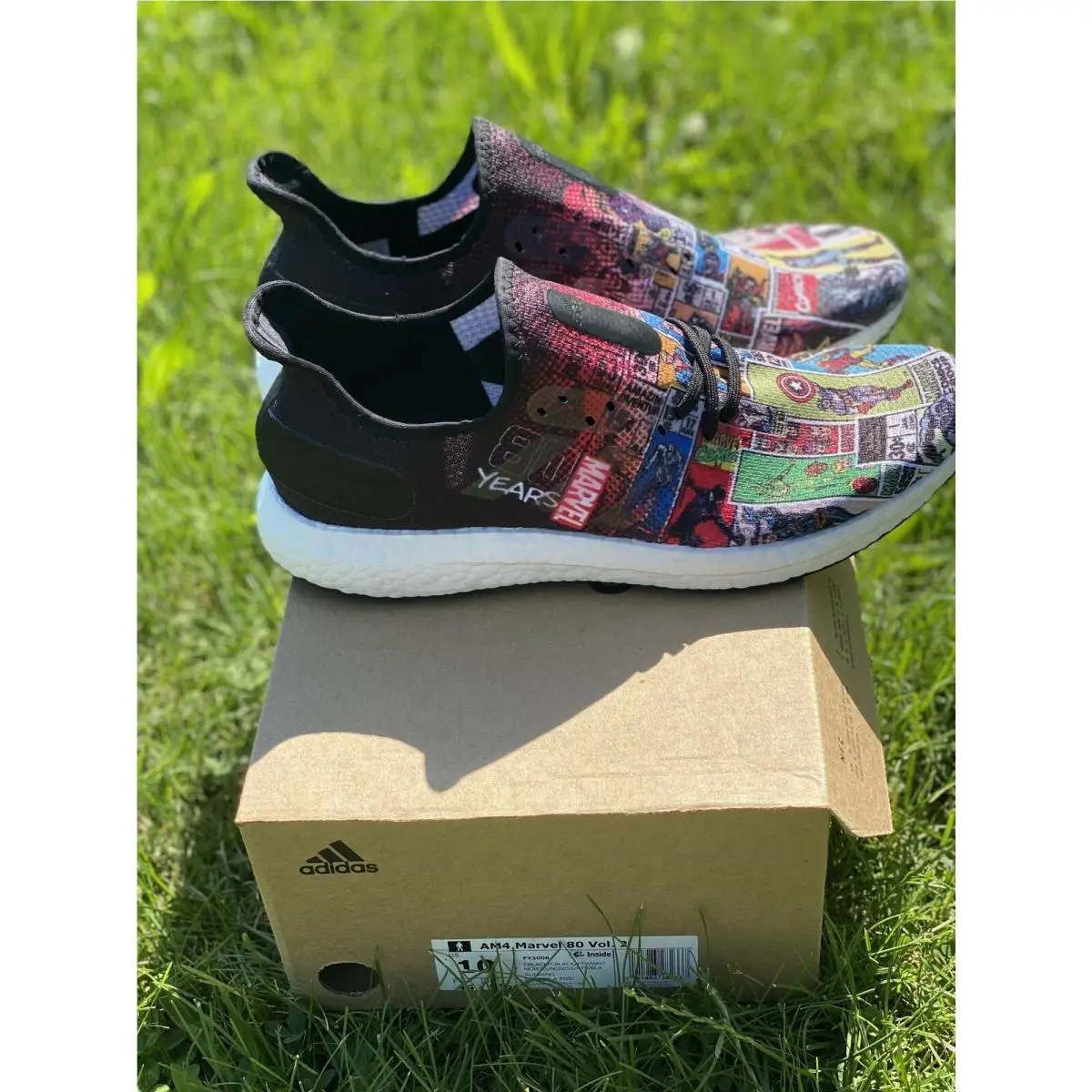 Adidas shoes - AM4 MARVEL 80 VOL .2 - FY3006 - Black 20