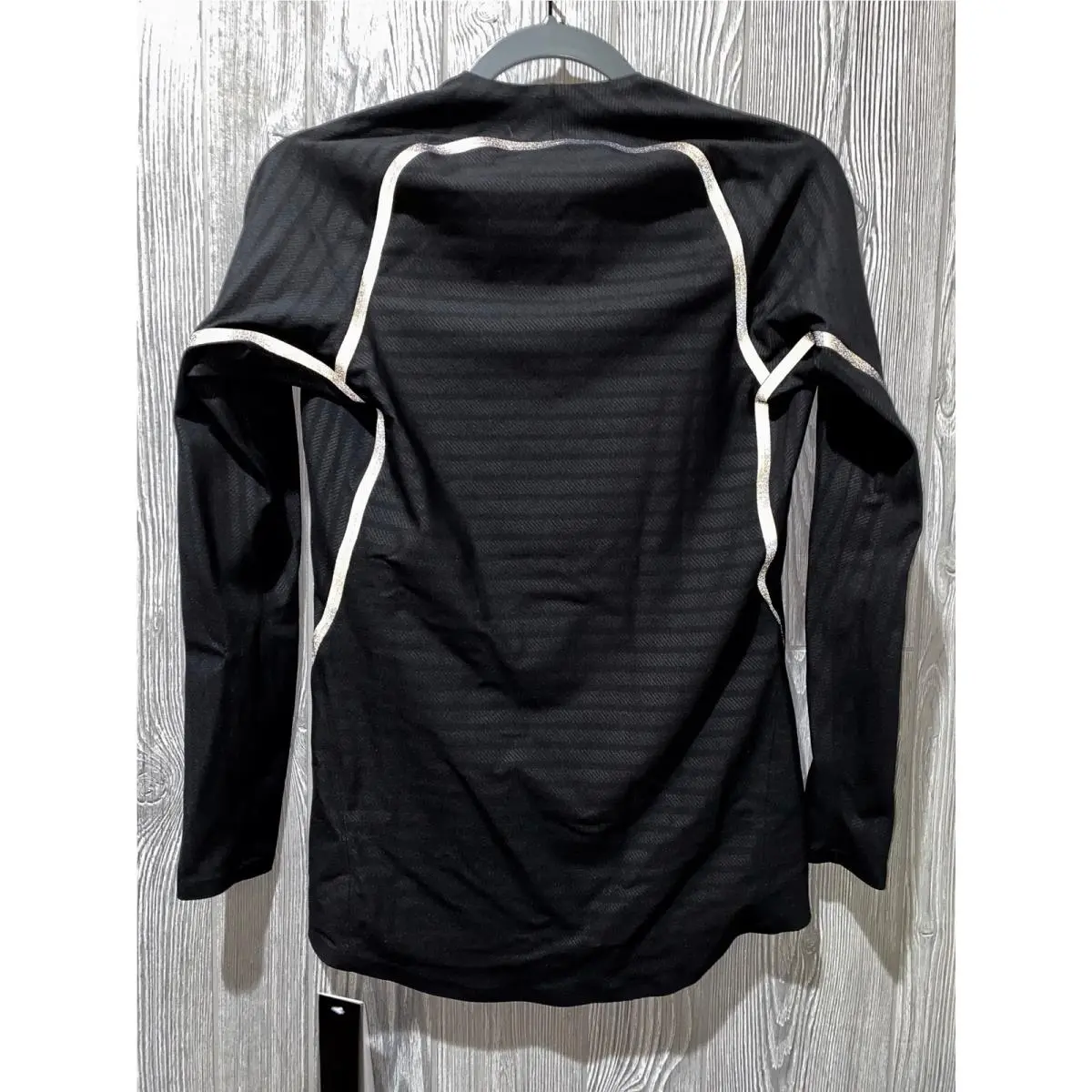 Adidas clothing - ADIDAS Alphaskin 360 Compression Black Long Sleeve Crew Tee Shirt - CF7163 - Black, Main: Black 17