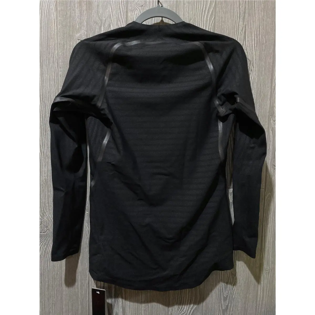 Adidas clothing - ADIDAS Alphaskin 360 Compression Black Long Sleeve Crew Tee Shirt - CF7163 - Black, Main: Black 15