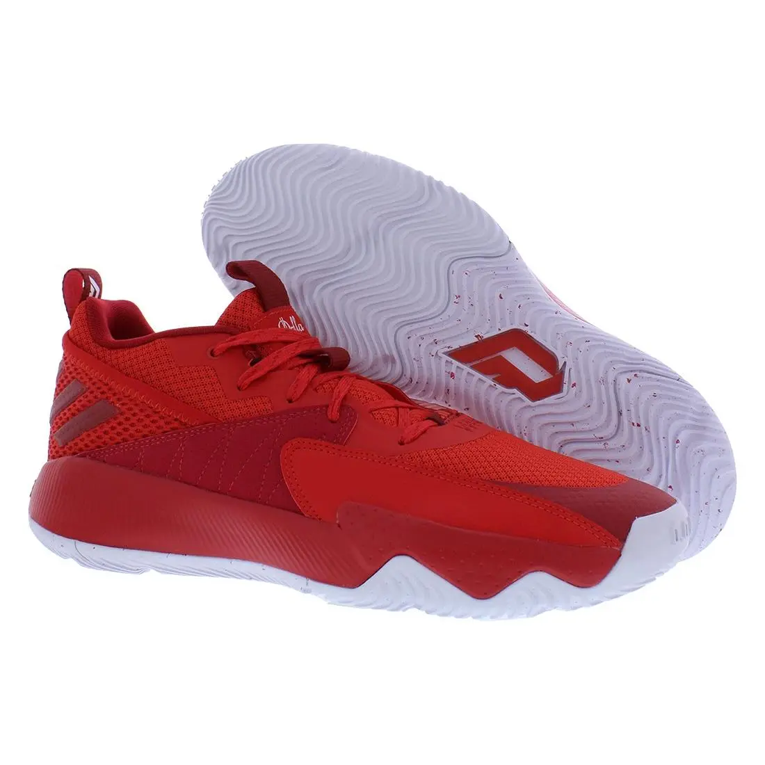 Adidas Dame Certified Unisex Shoes - Red/Bright Red/Team Power Red, Main: Red