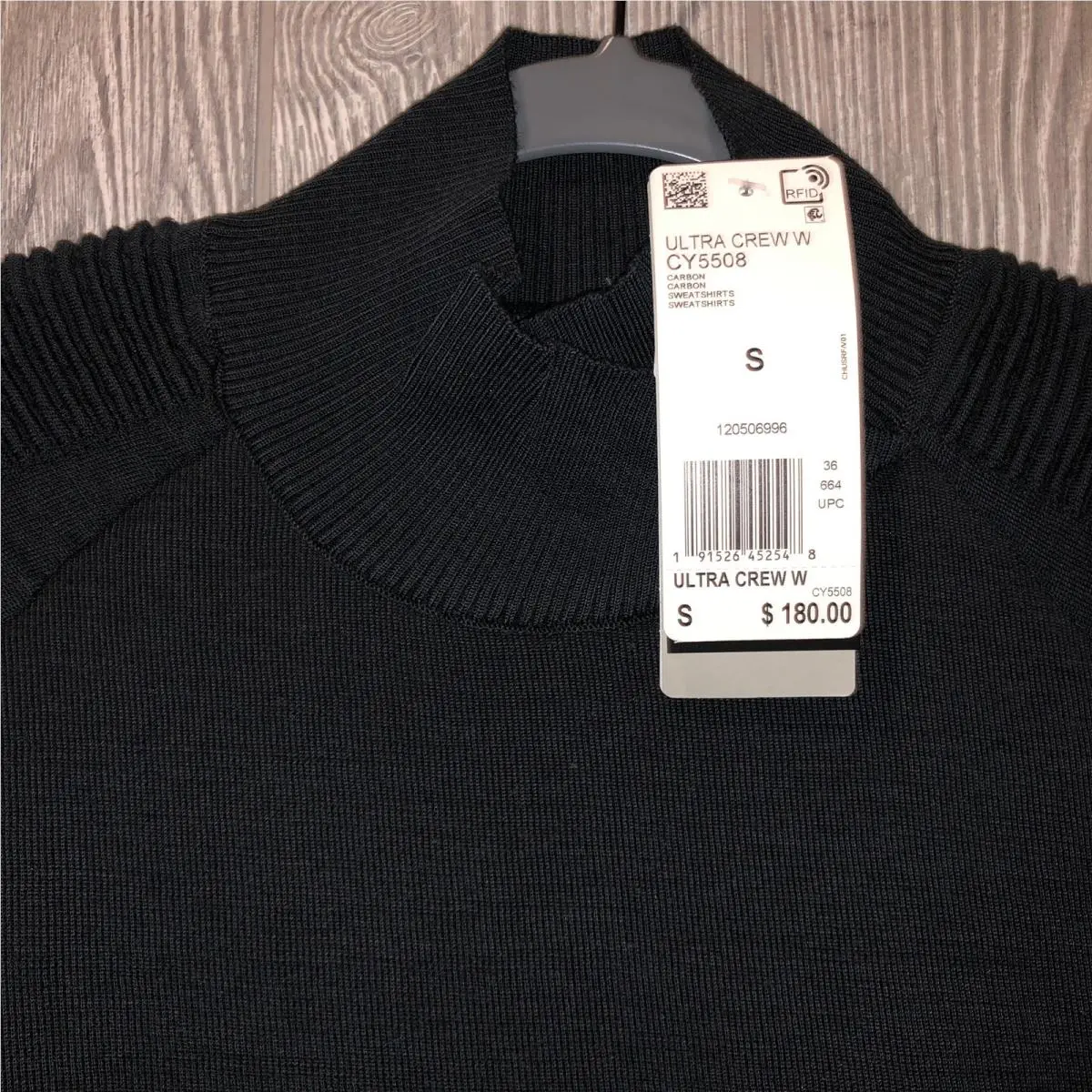 Adidas clothing - adidas Ultra Crew L/S Running Sweater - CY5508 - Black 6