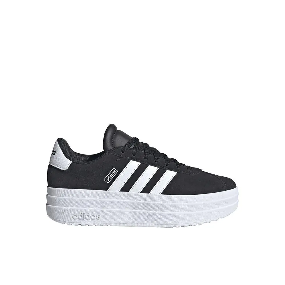 Vl Court Bold Girls Black Sneakers Casual Shoes IH4777 by Adidas