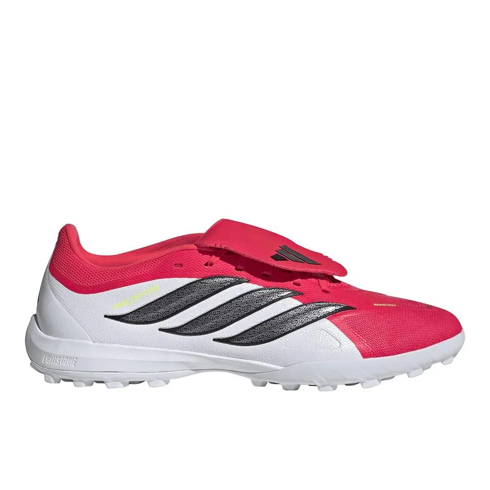 Adidas Predator League Foldover Tongue Turf Soccer Unisex Red White Sneakers At