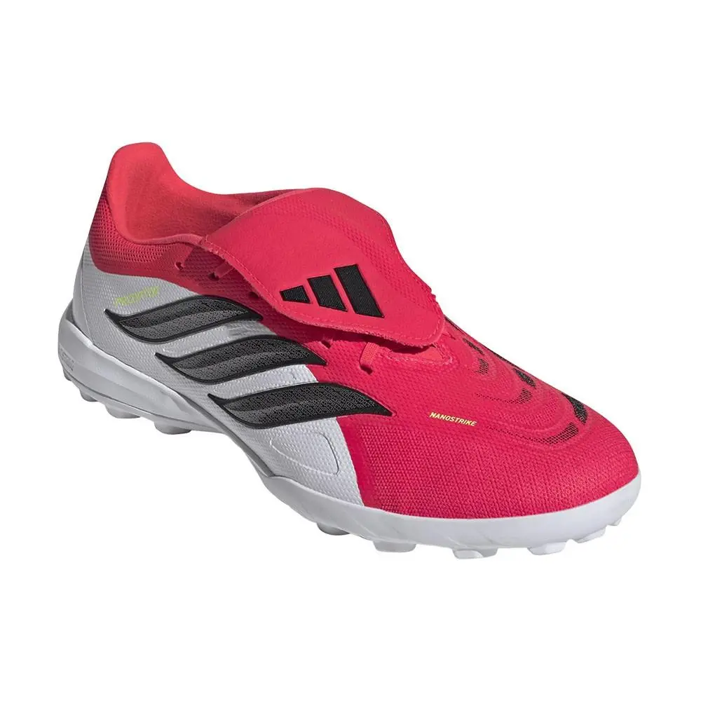 Adidas shoes - adidas Predator League FoldOver Tongue Turf Soccer - JR7873 - Red, White 8