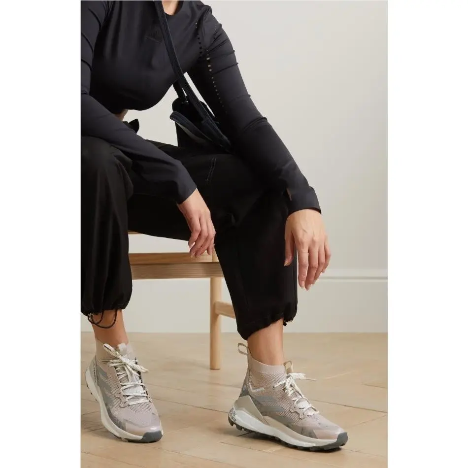 Adidas shoes - and wander x adidas TERREX Free Hiker - HQ1443 - Wonder Taupe / Matte Silver / Olive Strata / White 12