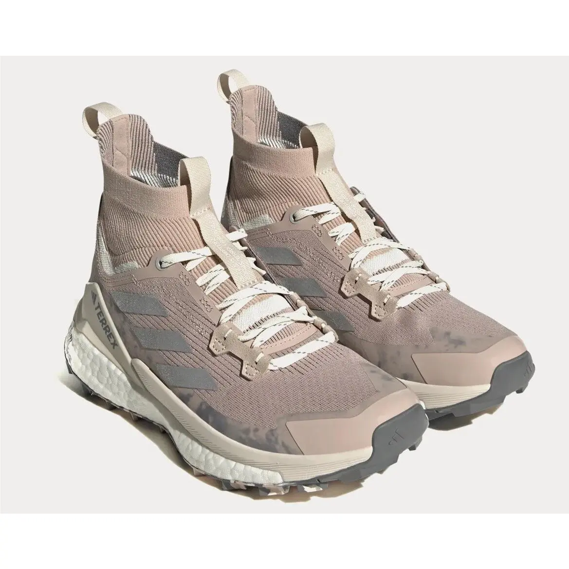 Adidas shoes - and wander x adidas TERREX Free Hiker - HQ1443 - Wonder Taupe / Matte Silver / Olive Strata / White 28