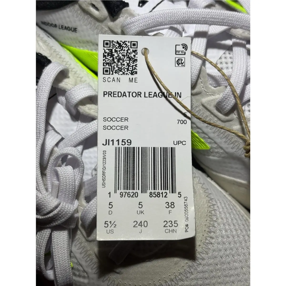 Adidas shoes - adidas Predator - Predator - Ji1159 - White 13