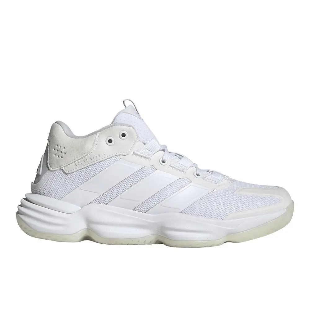 Adidas Court Stabil Indoor Womens White Sneakers Athletic Shoes SB1158-KI8043
