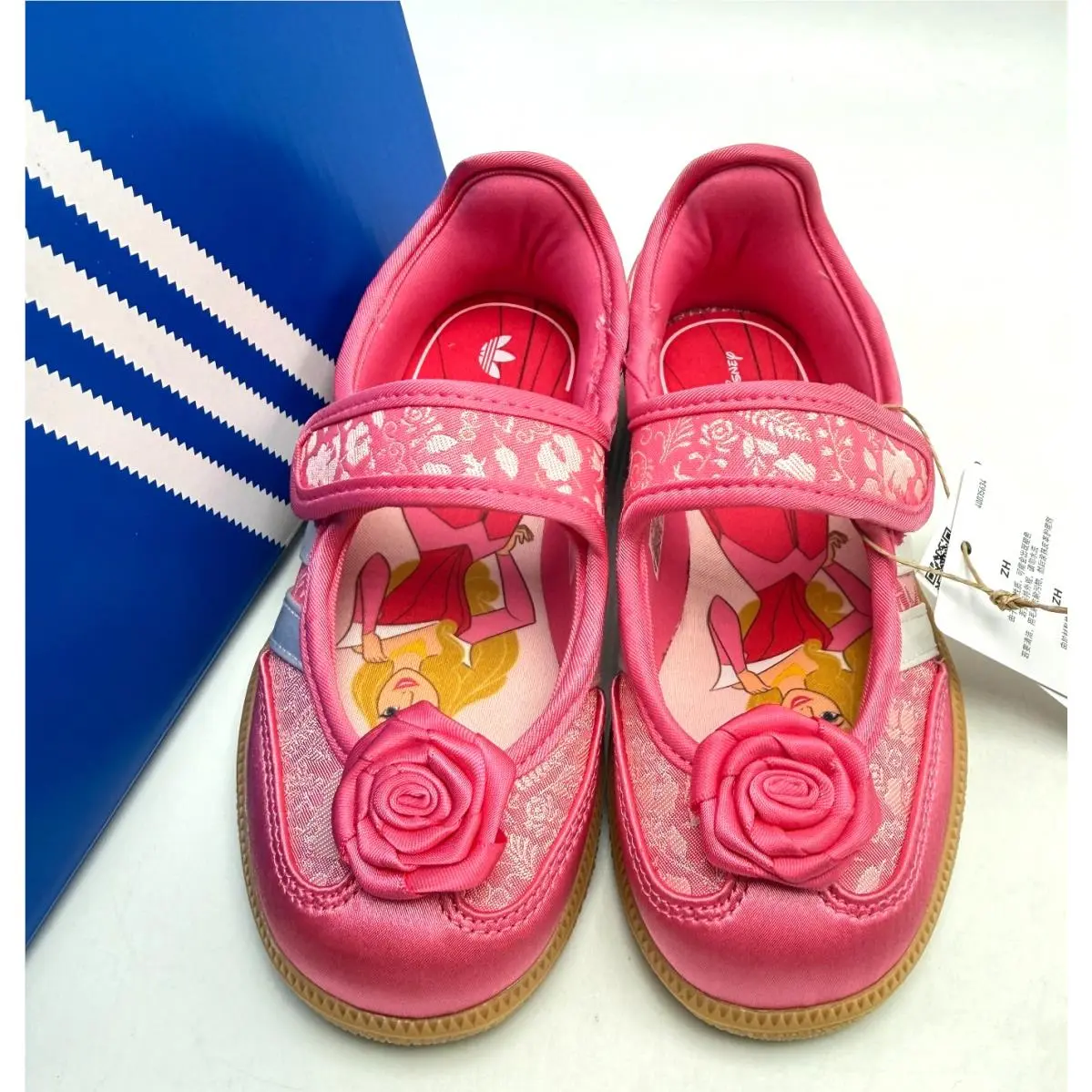 Adidas shoes - adidas samba Jane C - samba Jane - Pink / Pink Glow / Gum 7