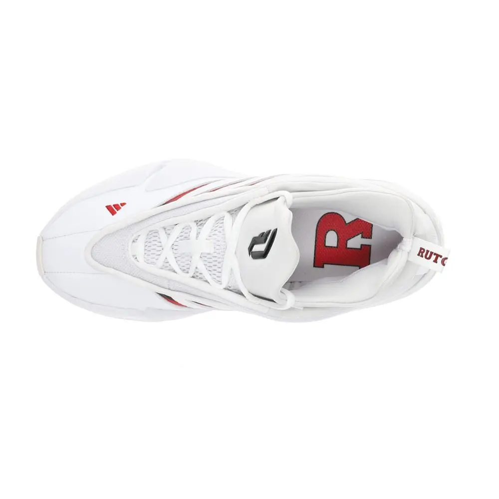 Adidas shoes - adidas Dame 9 Rutgers Scarlet Knights Basketball - JH6134-A - White 8