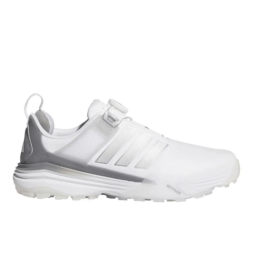 Adidas Adipower 26 Boa Spikeless Golf Mens White Sneakers Athletic Shoes SB1158