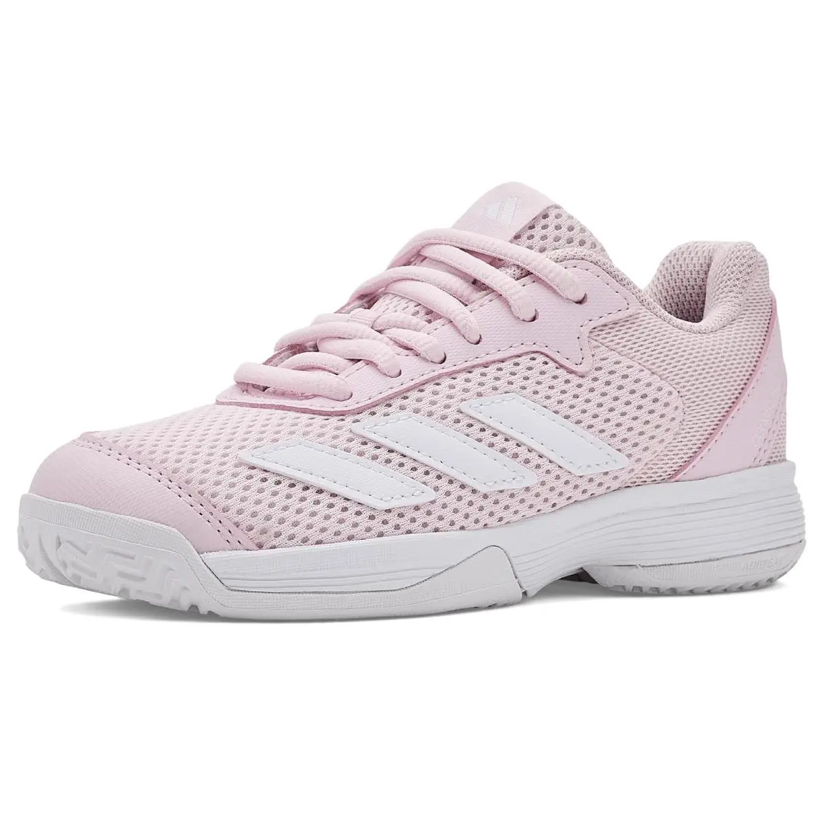 Children Unisex Shoes  Kids Courtflash Tennis Little Kid/big Kid Distilled Pink/White/White by Adidas