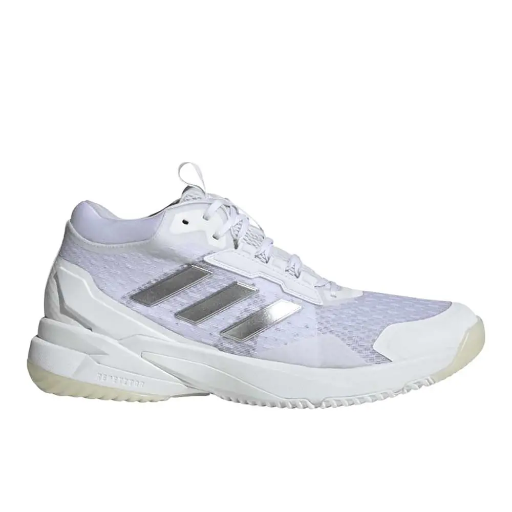 Adidas Crazyflight 6 Mid Indoor Womens White Sneakers Athletic Shoes HP7030