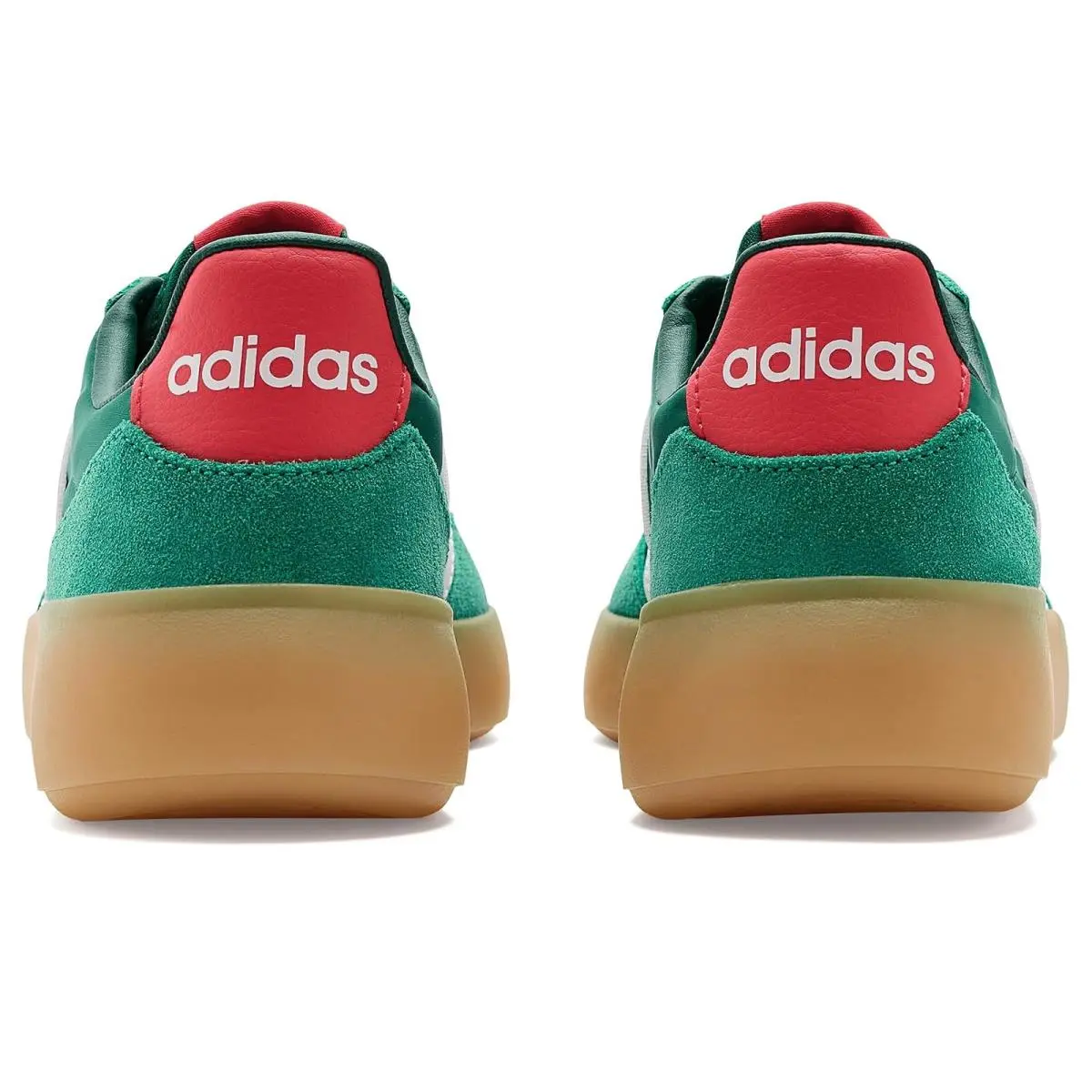 Adidas shoes - Collegiate Green/White/Lucid Red 5