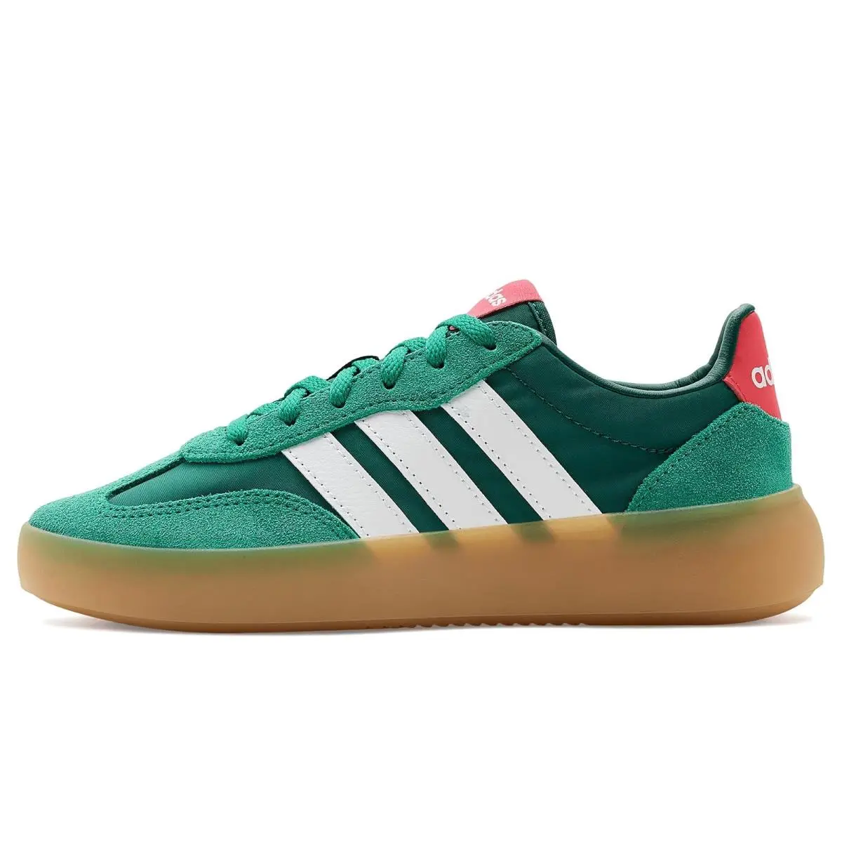 Adidas shoes - Collegiate Green/White/Lucid Red 9