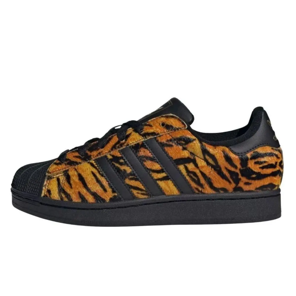Superstar 2 Women’s “tiger Print” Yellow Black Gold IH1633 by Adidas