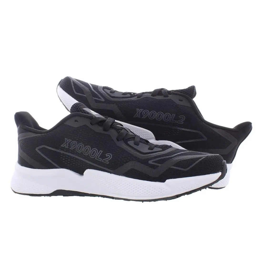 Adidas shoes - Black/White, Full: Black/White 6